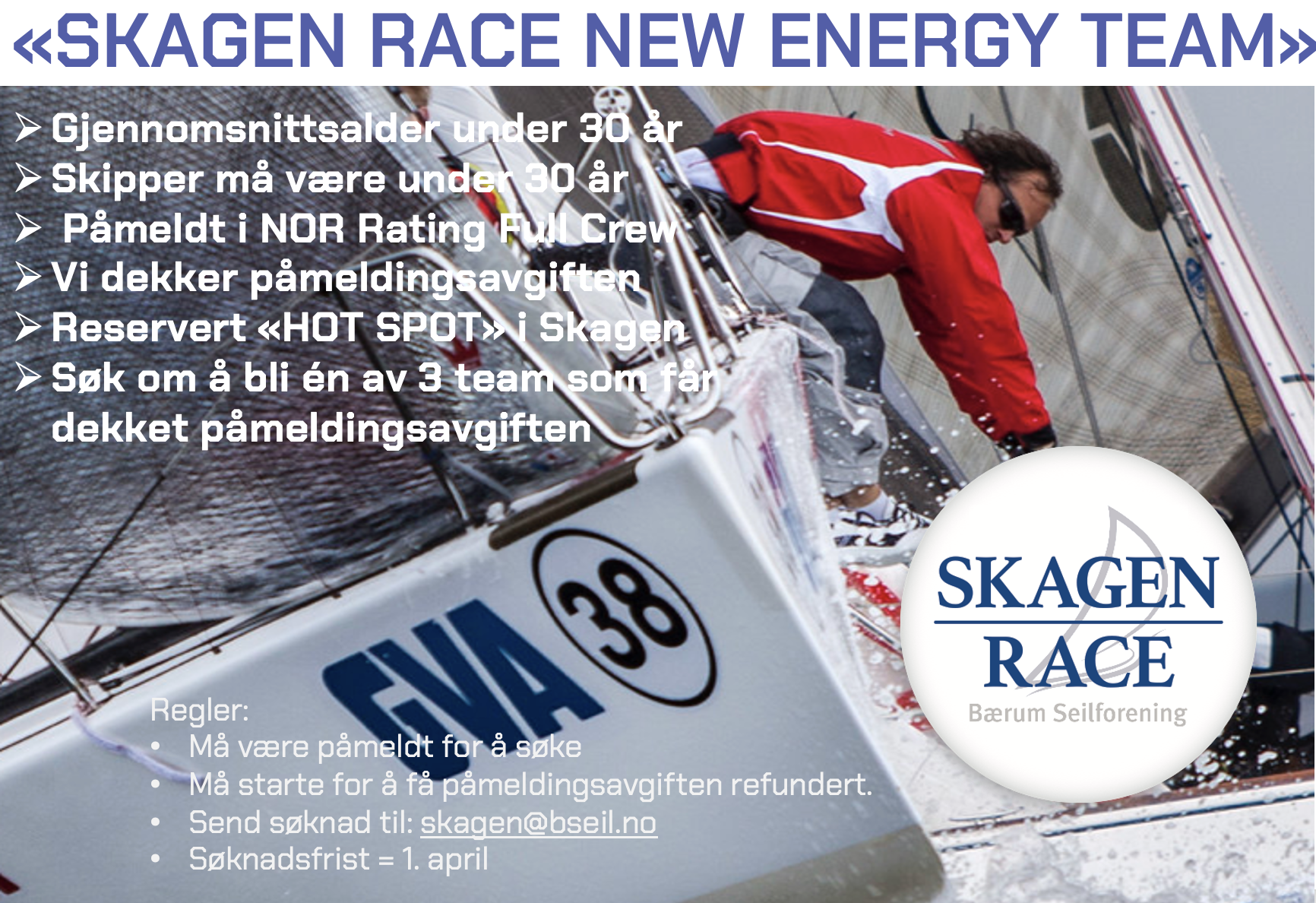 Yngre seilere i Skagen Race