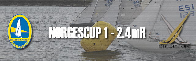 Velkommen til årets første Norges Cup for 2.4mR